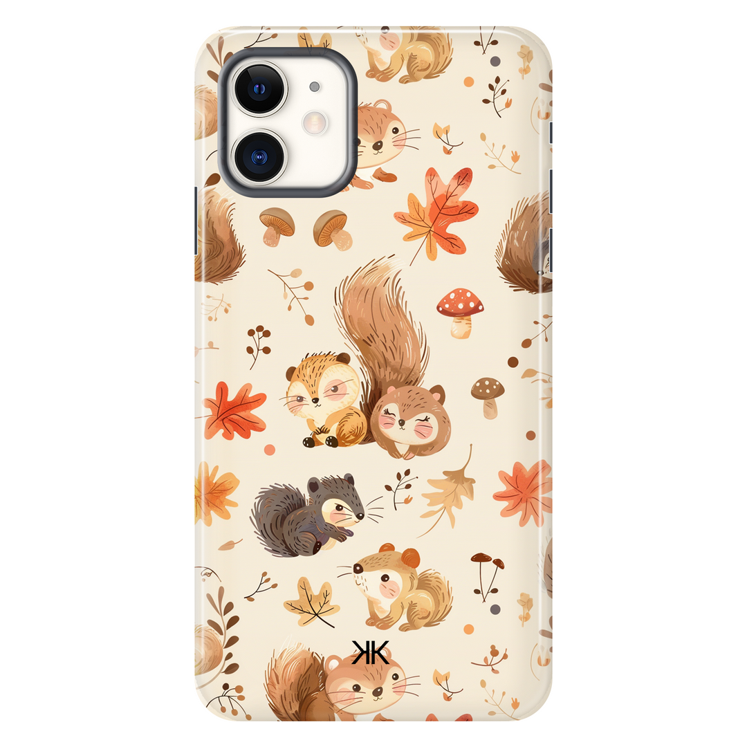 Kawaii Squirrels Phone Case - Tough Case - iphone-11
