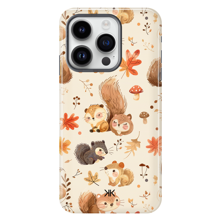 Kawaii Squirrels Phone Case - Tough Case - iphone-14-pro