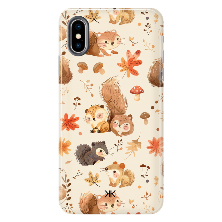 Kawaii Squirrels Phone Case - Tough Case - iphone-x