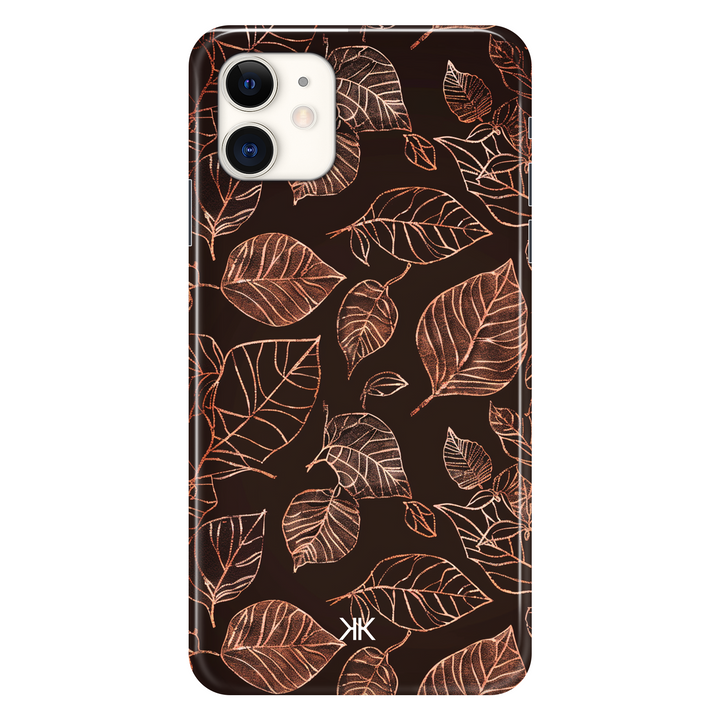 Lace Leaves phone case for iPhone 11