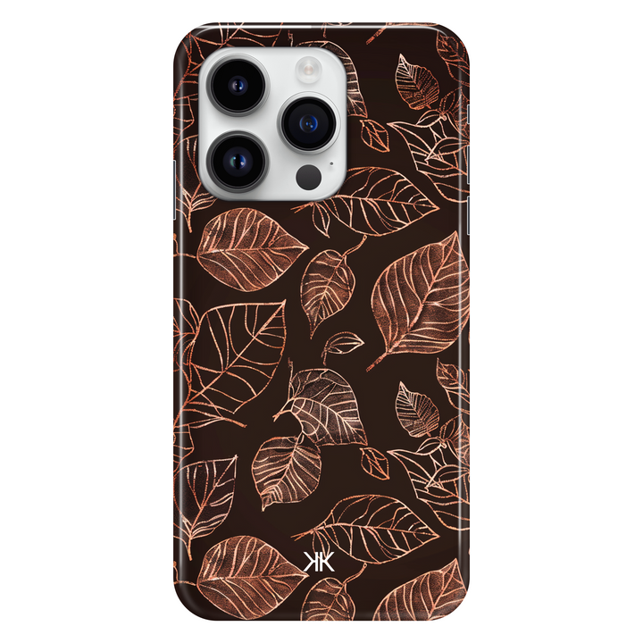Lace Leaves phone case for iPhone 14 Pro