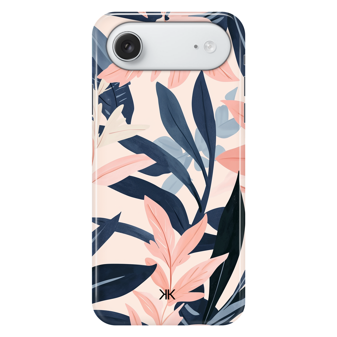 Pink Leaves phone case for iPhone 17 Air