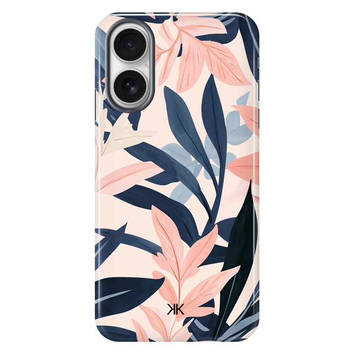 Pink Leaves Phone Case - Tough Case - iphone-16