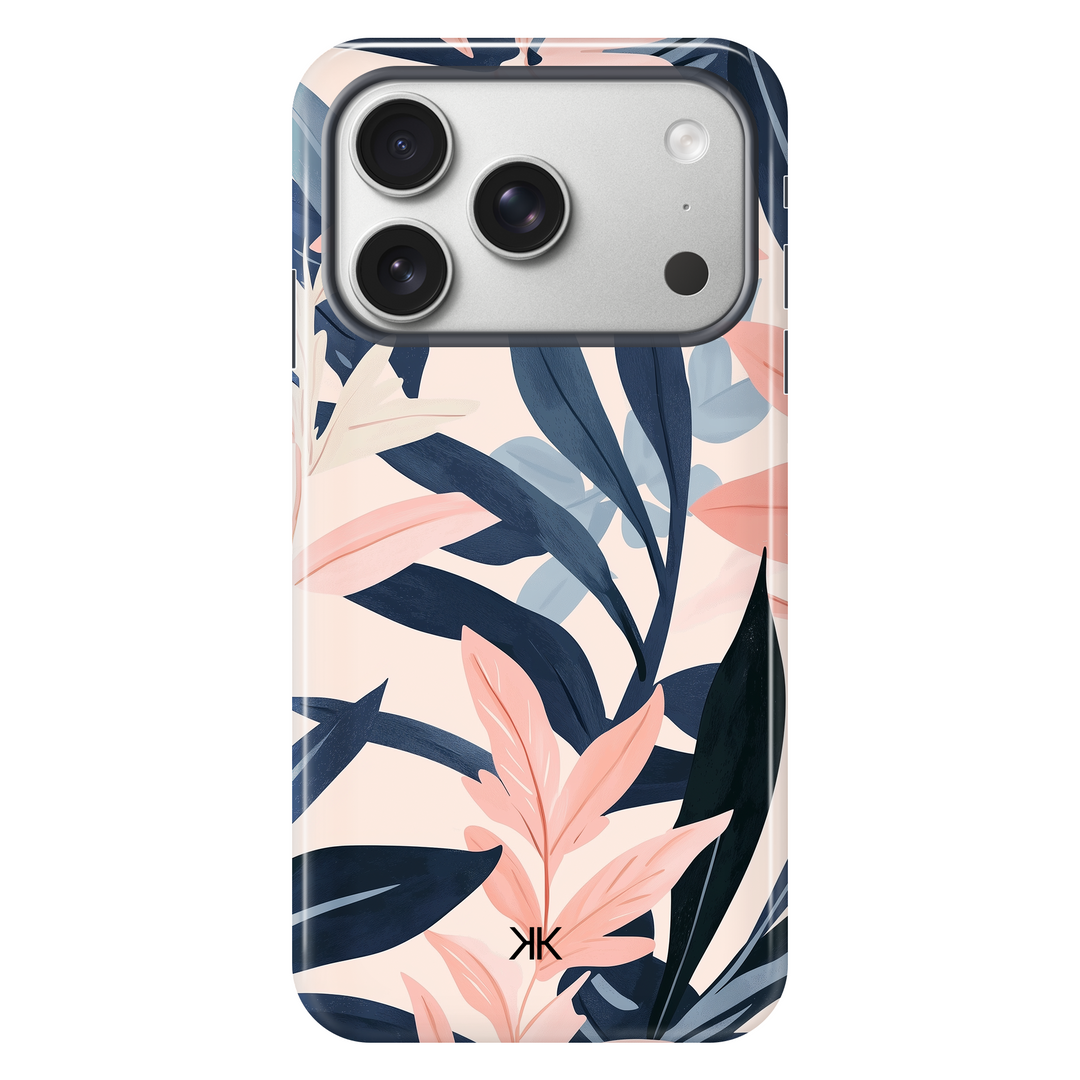 Pink Leaves Phone Case - Tough Case - iphone-17-pro