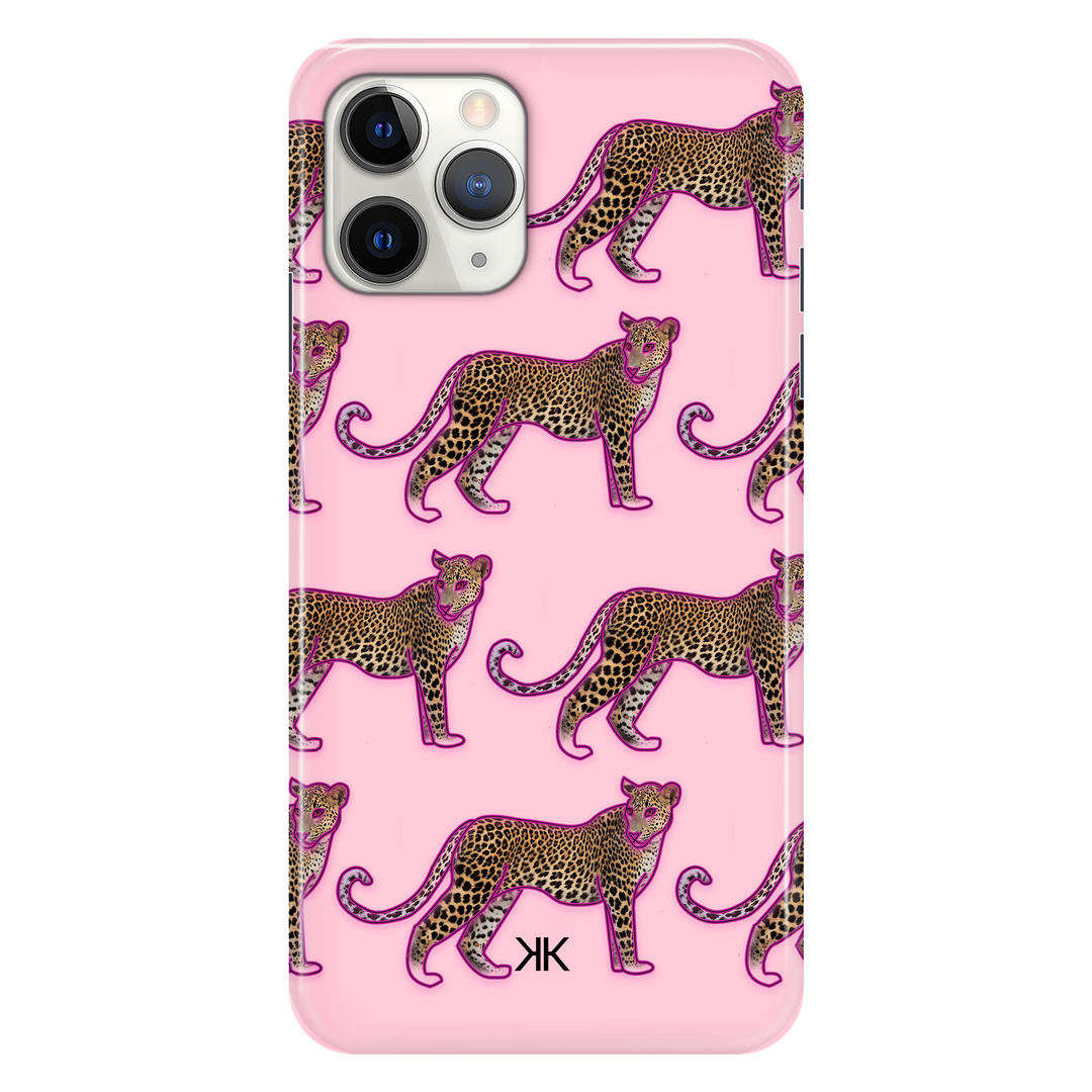 Pink Leopard Pattern phone case for iPhone 11 Pro