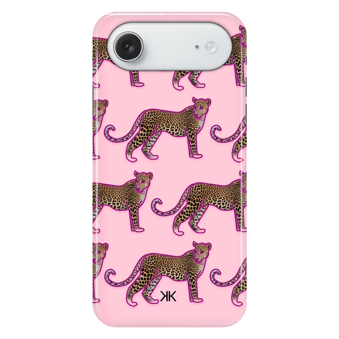 Pink Leopard Pattern phone case for iPhone 17 Air