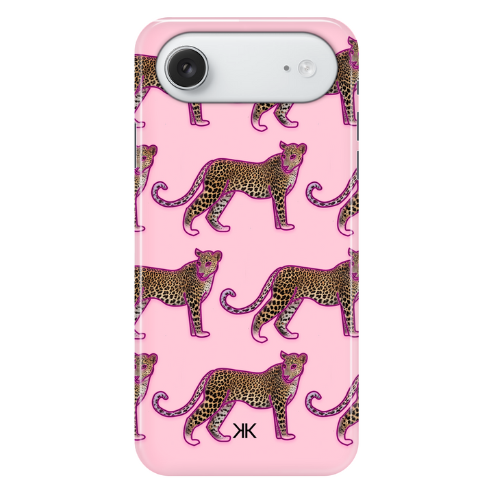 Pink Leopard Pattern phone case for iPhone 17 Air