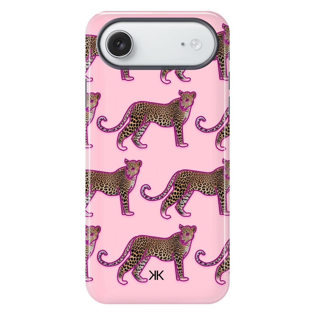 Pink Leopard Pattern Phone Case - Tough Case - iphone-17-air