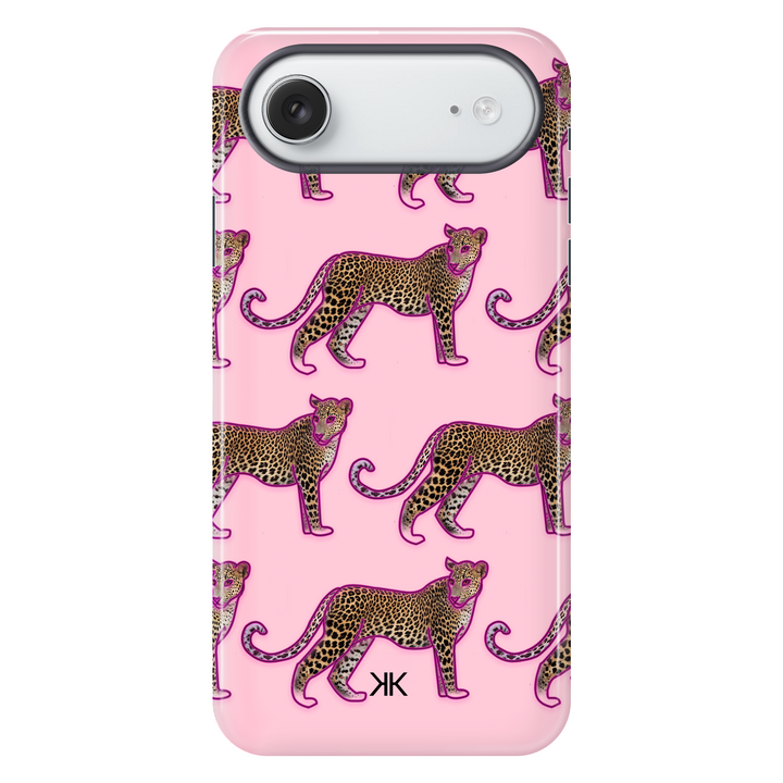 Pink Leopard Pattern Phone Case - Tough Case - iphone-17-air