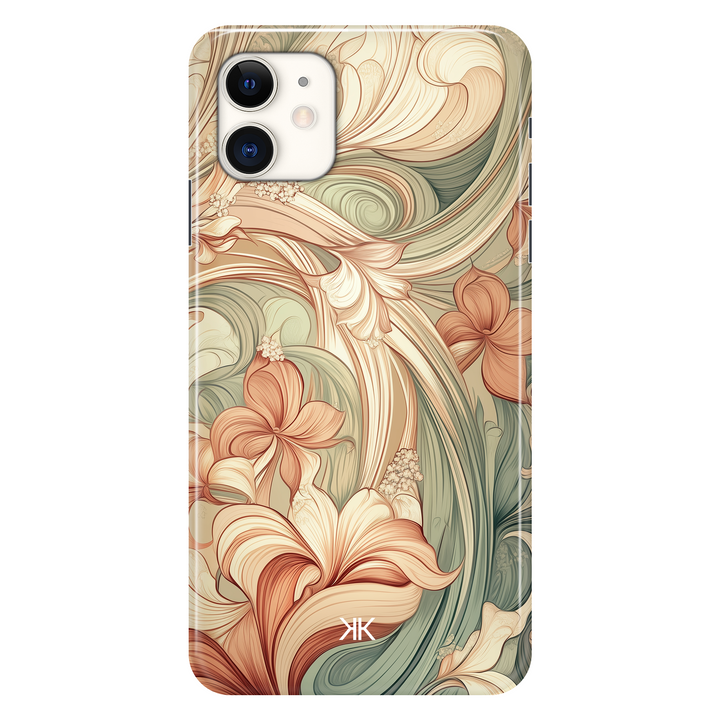 Pale Art Nouveau phone case for iPhone 11