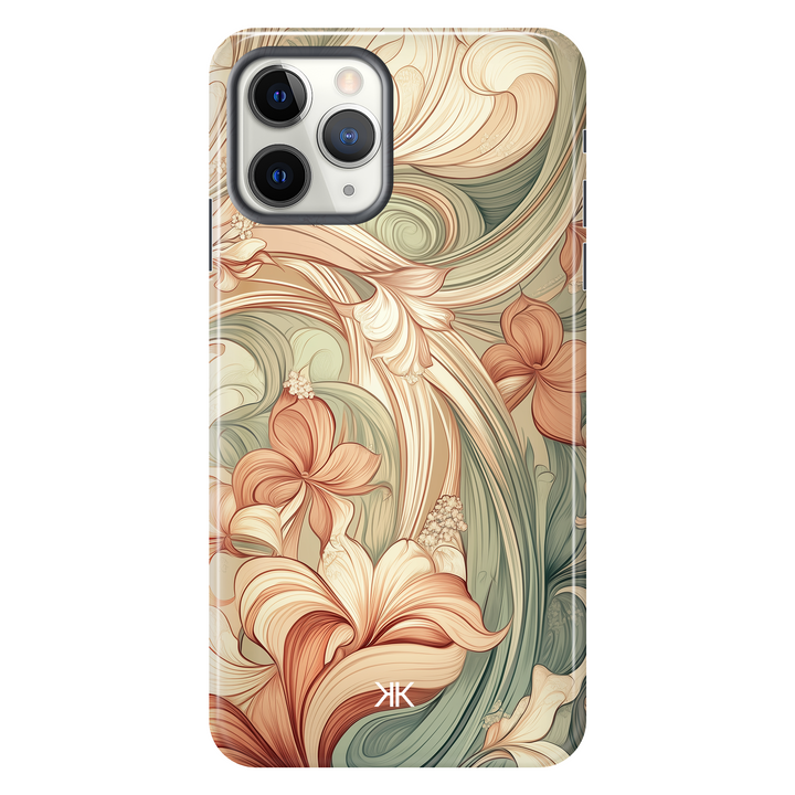 Pale Art Nouveau Phone Case - Tough Case - iphone-11-pro