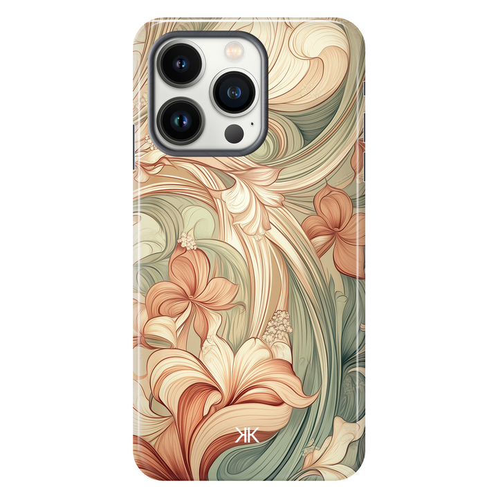 Pale Art Nouveau Phone Case - Tough Case - iphone-13-pro
