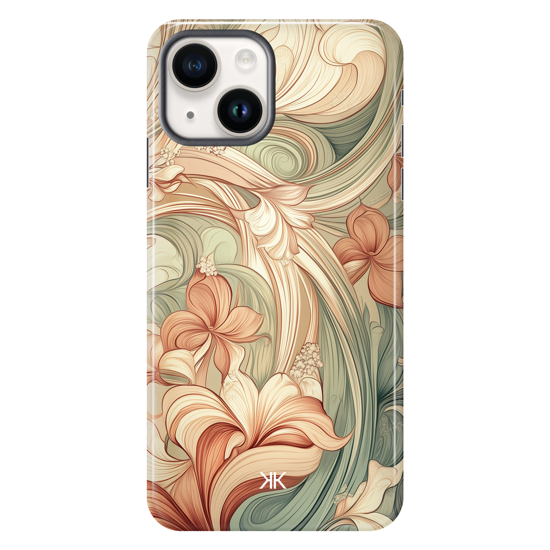 Pale Art Nouveau Phone Case - Tough Case - iphone-14