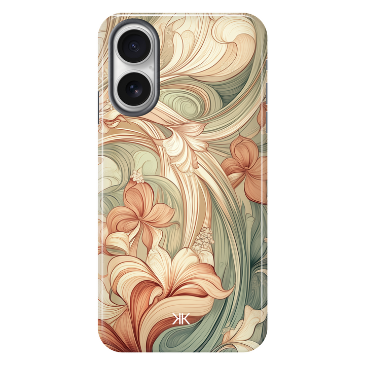 Pale Art Nouveau Phone Case - Tough Case - iphone-16