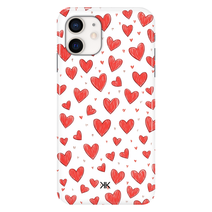 Little Hearts phone case for iPhone 12