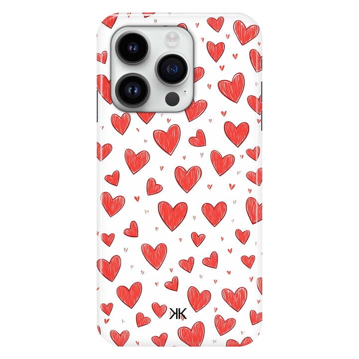 Little Hearts phone case for iPhone 14 Pro