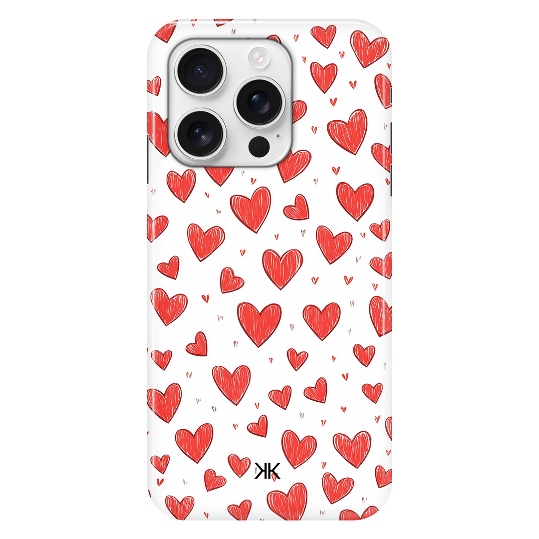 Little Hearts phone case for iPhone 16 Pro