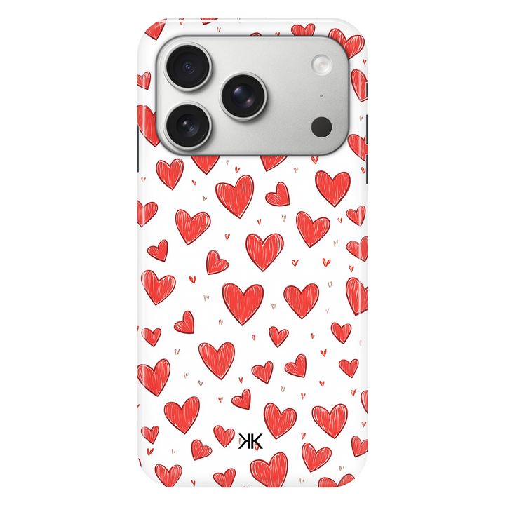 Little Hearts phone case for iPhone 17 Pro