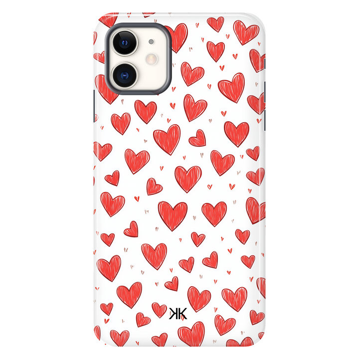 Little Hearts Phone Case - Tough Case - iphone-11