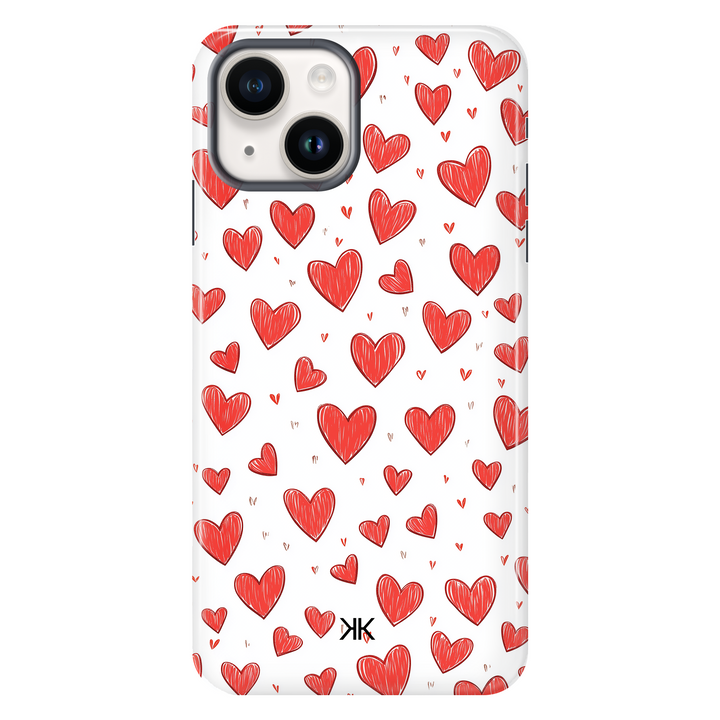 Little Hearts Phone Case - Tough Case - iphone-14