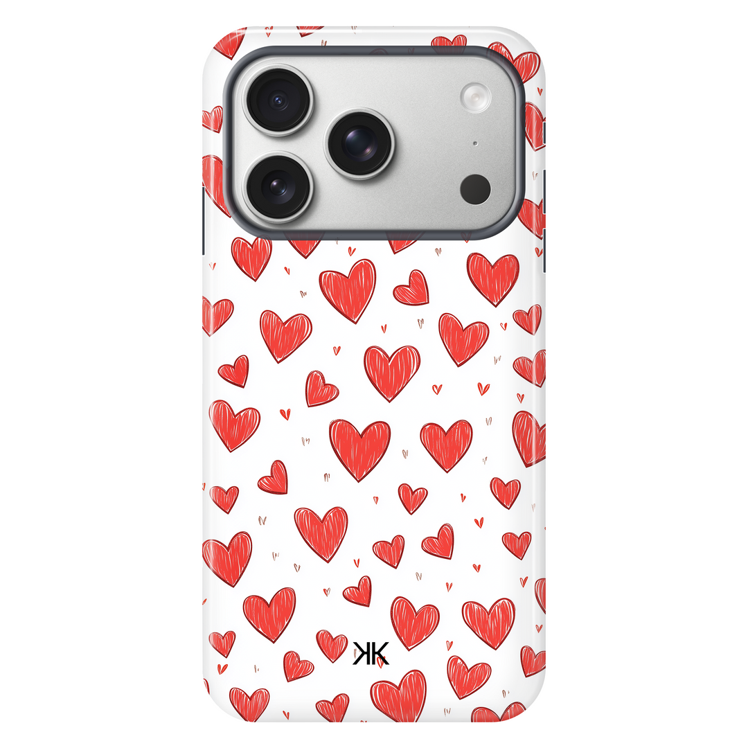 Little Hearts Phone Case - Tough Case - iphone-17-pro