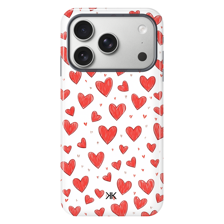 Little Hearts Phone Case - Tough Case - iphone-17-pro