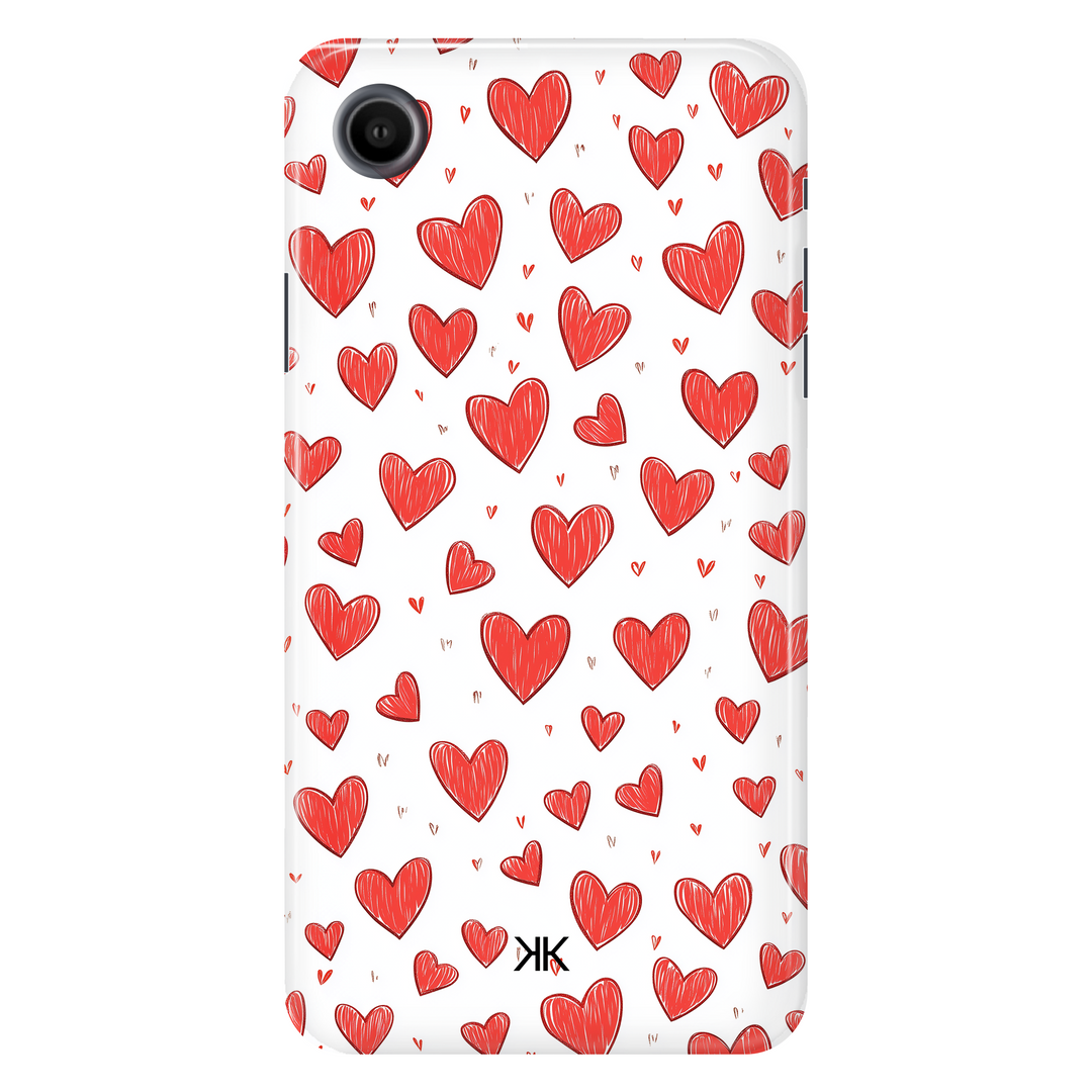 Little Hearts Phone Case - Tough Case - iphone-xr
