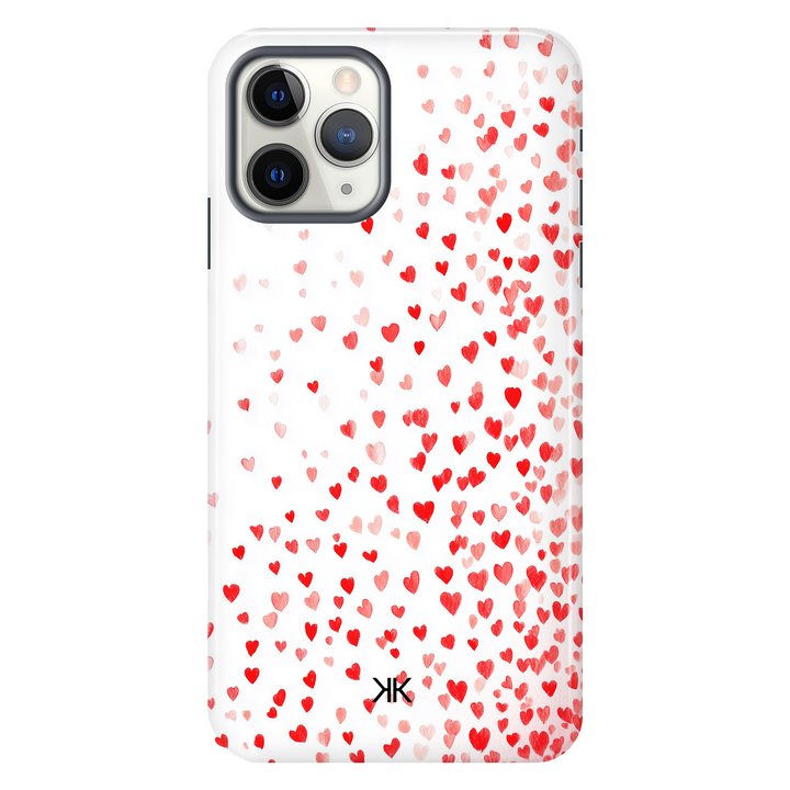 Love Hearts Phone Case - Tough Case - iphone-11-pro
