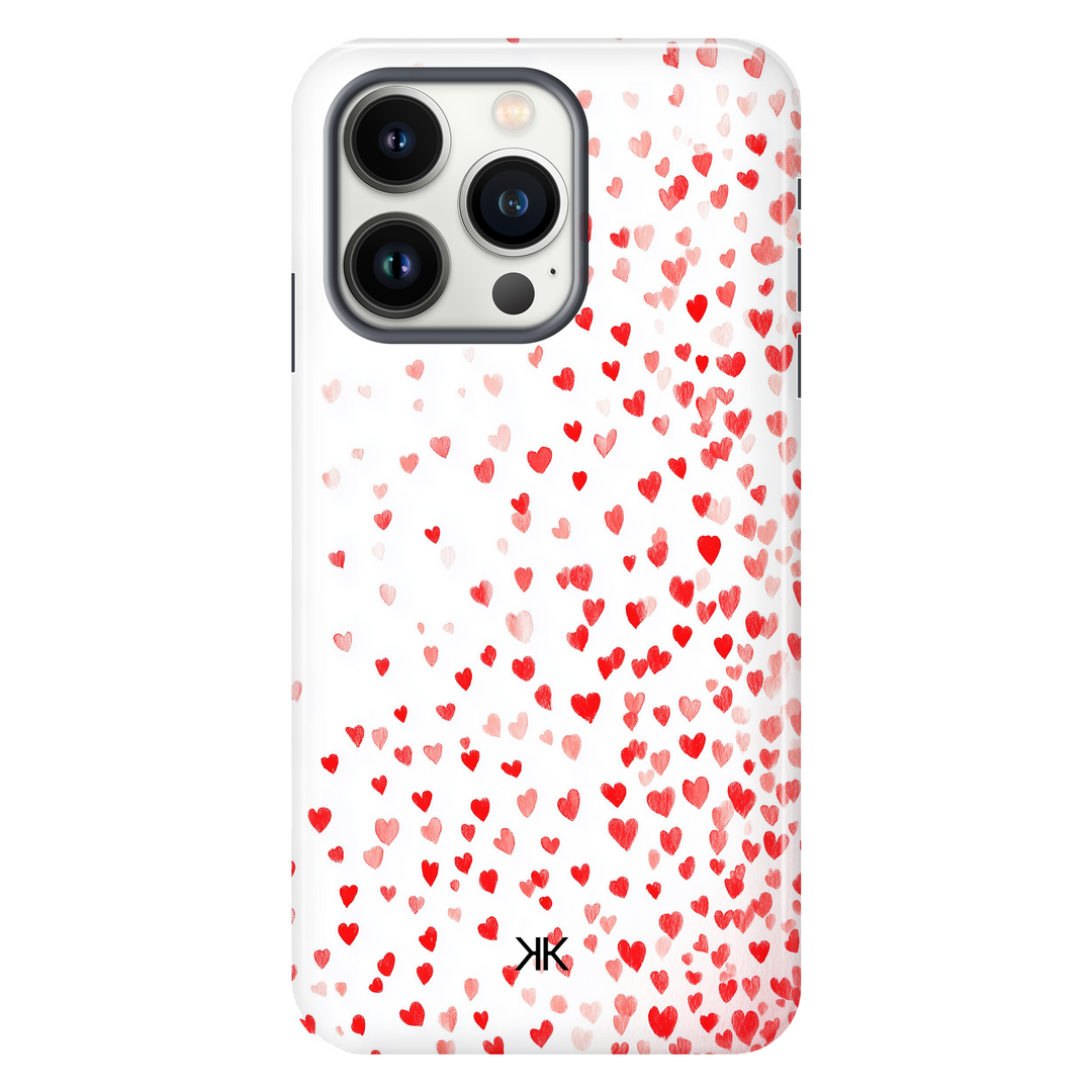 Love Hearts Phone Case - Tough Case - iphone-13-pro