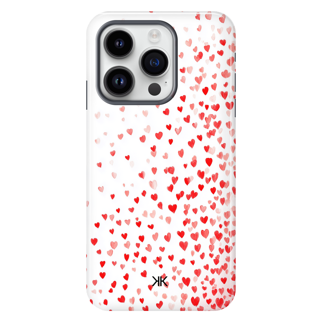 Love Hearts Phone Case - Tough Case - iphone-14-pro
