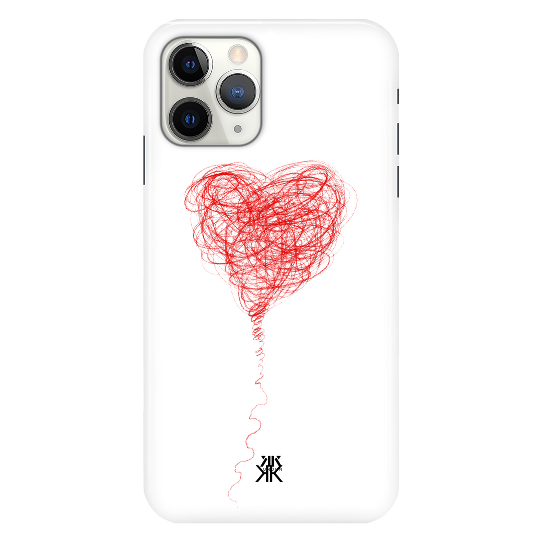 Red Balloon Heart phone case for iPhone 11 Pro