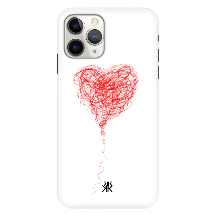Red Balloon Heart phone case for iPhone 11 Pro