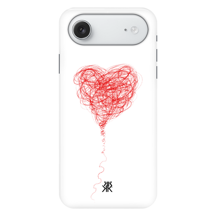 Red Balloon Heart phone case for iPhone 17 Air