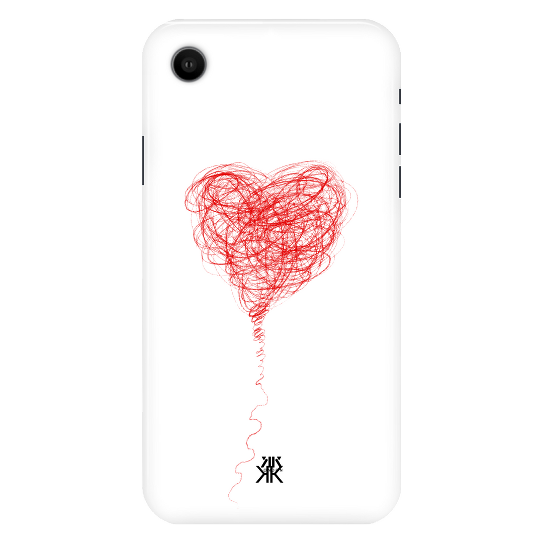 Red Balloon Heart phone case for iPhone XR