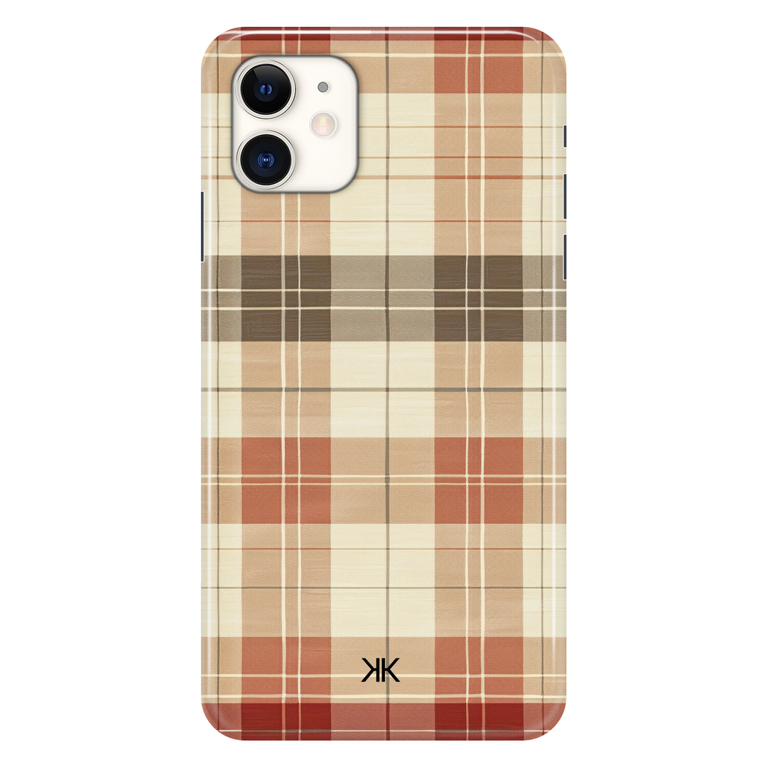 Luxury Plaid phone case for iPhone 11