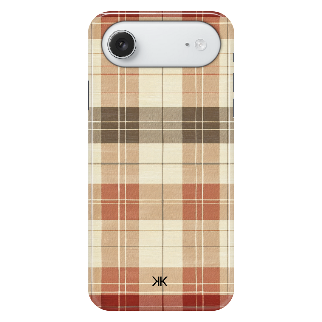 Luxury Plaid phone case for iPhone 17 Air