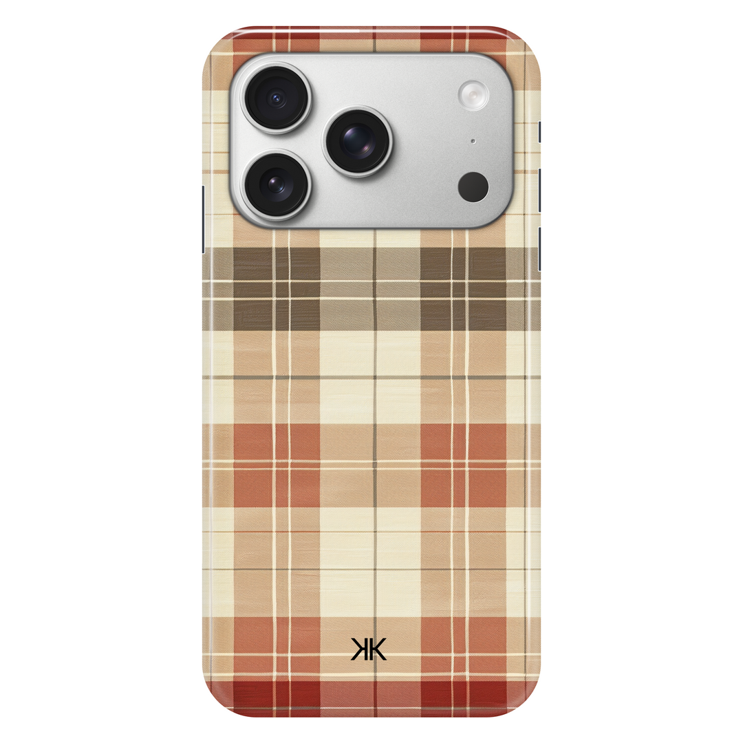 Luxury Plaid phone case for iPhone 17 Pro