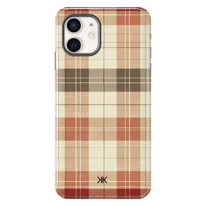 Luxury Plaid Phone Case - Tough Case - iphone-12