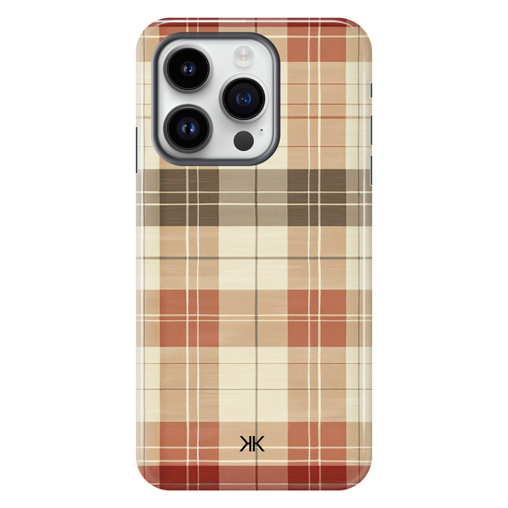 Luxury Plaid Phone Case - Tough Case - iphone-14-pro