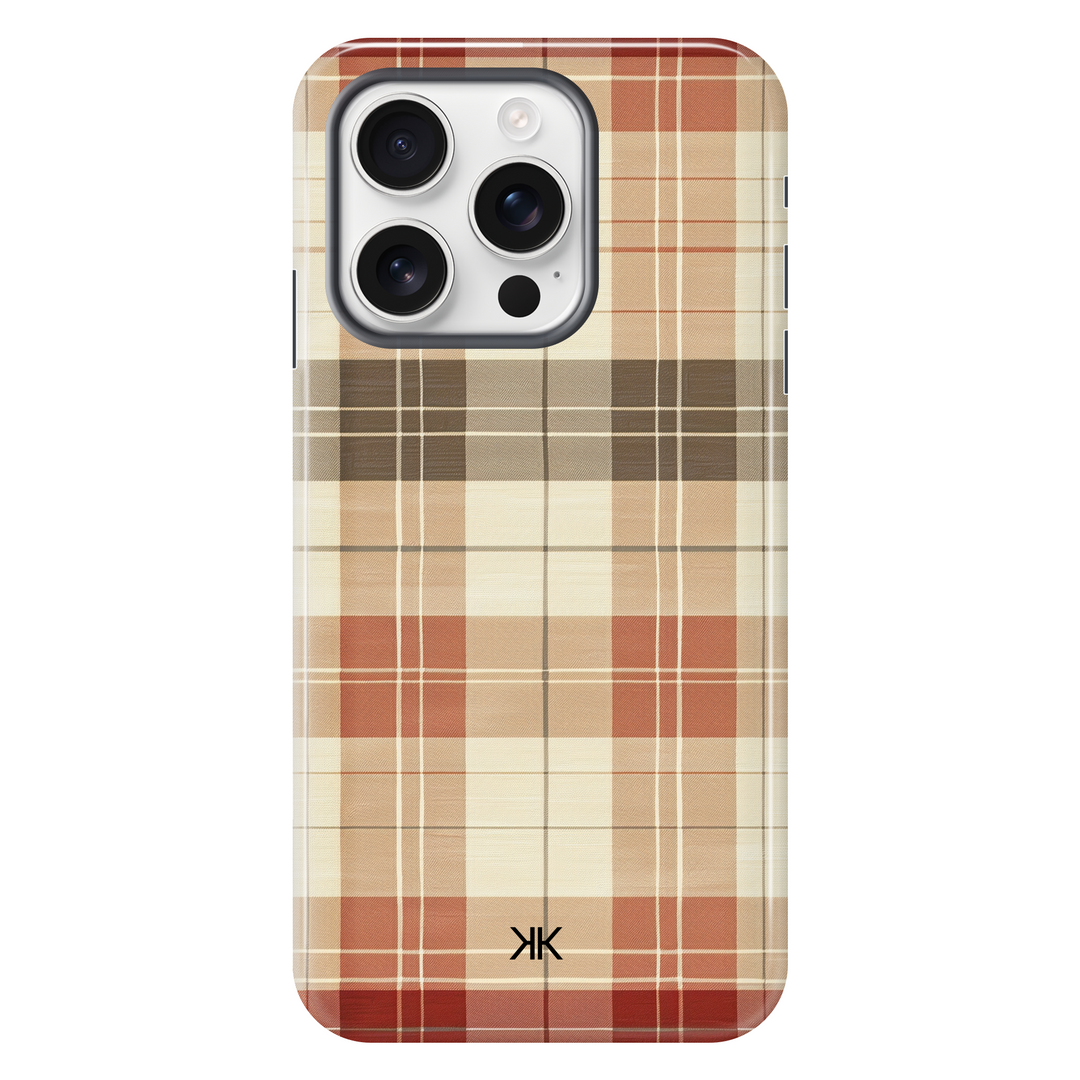 Luxury Plaid Phone Case - Tough Case - iphone-16-pro