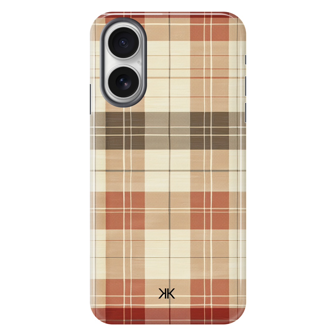 Luxury Plaid Phone Case - Tough Case - iphone-16