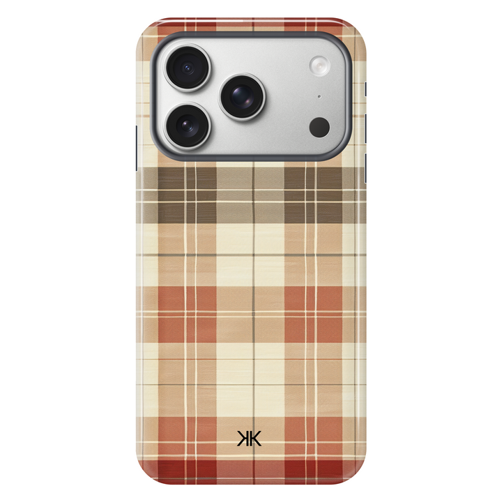 Luxury Plaid Phone Case - Tough Case - iphone-17-pro