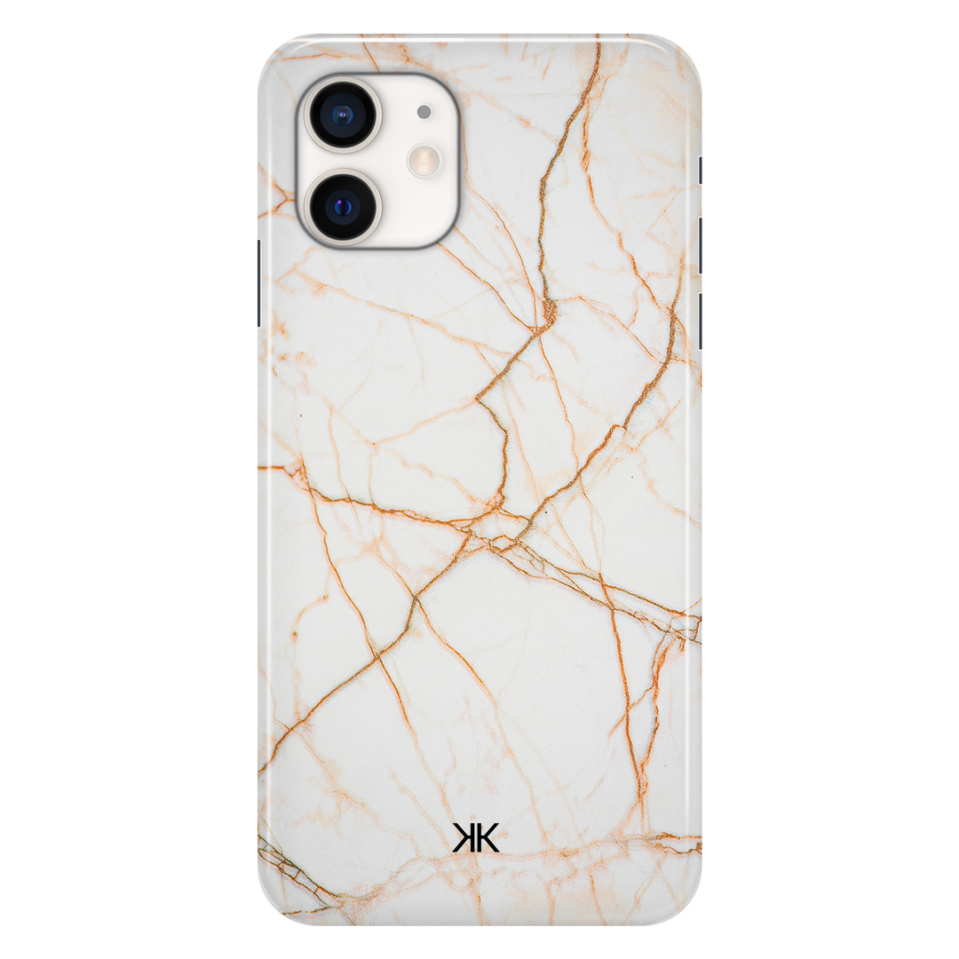 Marble Copper phone case for iPhone 12