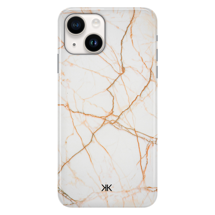 Marble Copper phone case for iPhone 14