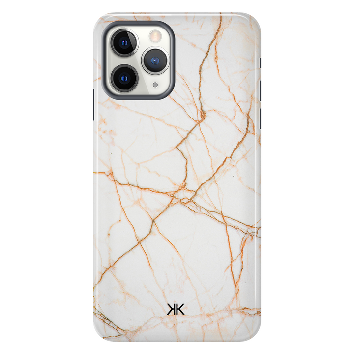 Marble Copper Phone Case - Tough Case - iphone-11-pro
