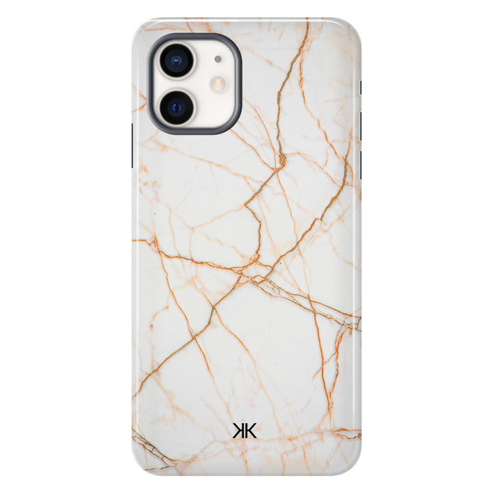 Marble Copper Phone Case - Tough Case - iphone-12
