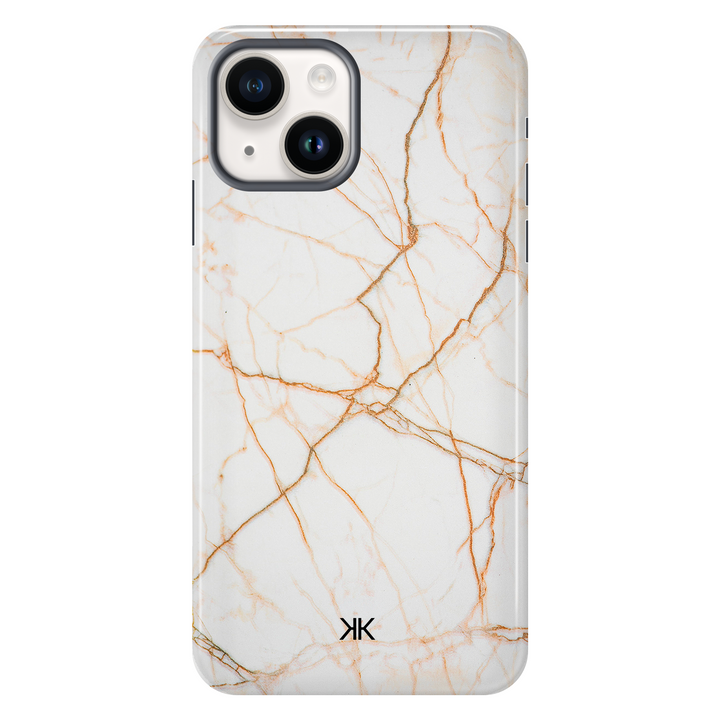 Marble Copper Phone Case - Tough Case - iphone-14
