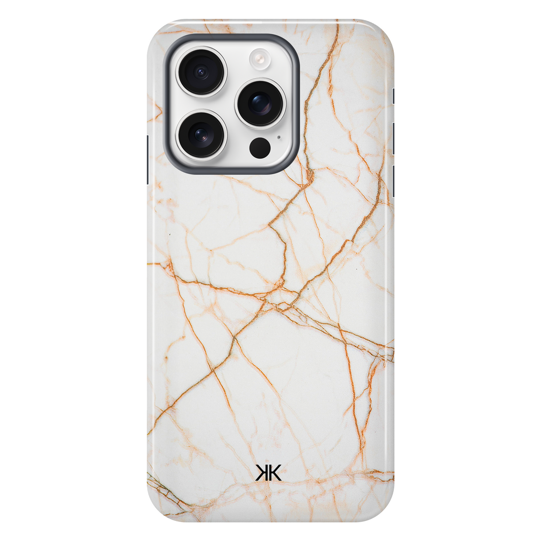 Marble Copper Phone Case - Tough Case - iphone-16-pro