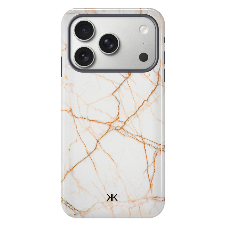 Marble Copper Phone Case - Tough Case - iphone-17-pro