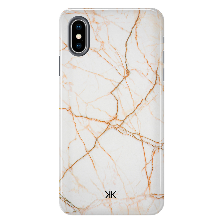 Marble Copper Phone Case - Tough Case - iphone-x